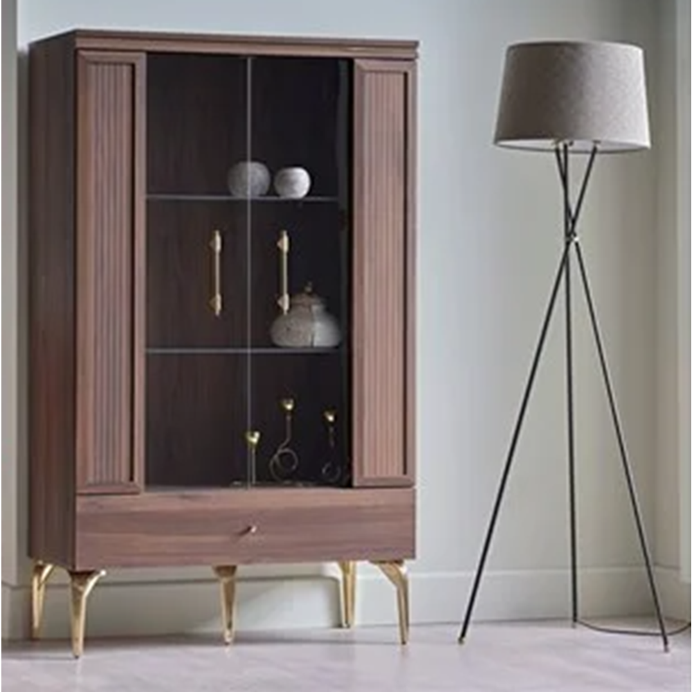 MONDİ GRANDE VİTRİN MONTEGO CEVİZ