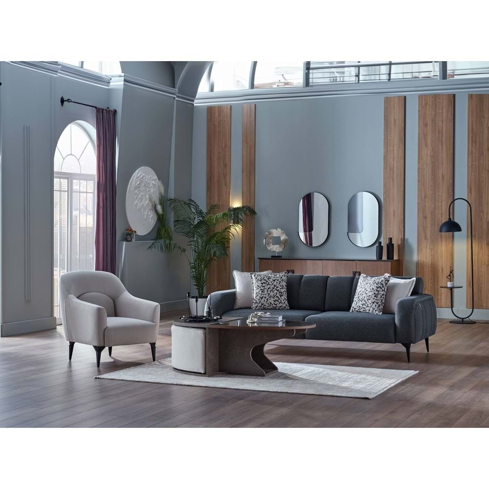 MONDI MATILDA ÜÇLÜ KOLTUK YEŞİL