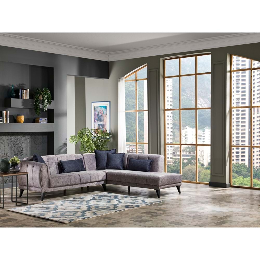 MONDI LAVIN AÇILIR SOL L KÖŞE KOLTUK ANZU GRI