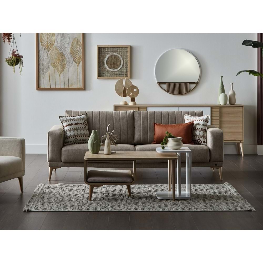 MONDI LIZBON ÜÇLÜ KOLTUK ELIZ VIZION DÜZ