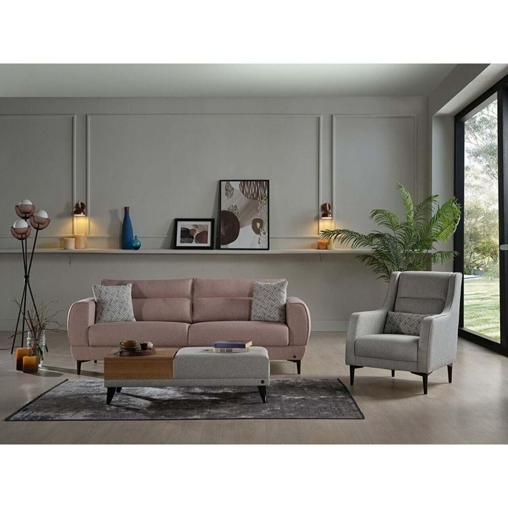 MONDI METROPOL X BERJER MINCO BASIC GRI DÜZ