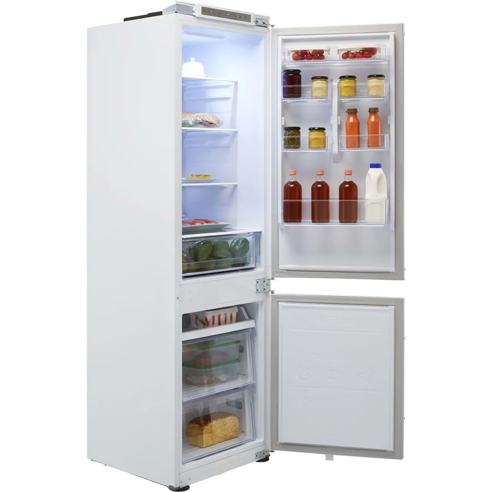 SAMSUNG ANKASTRE NOFROST BUZDOLABI 2 KAPILI INOX 267 LT