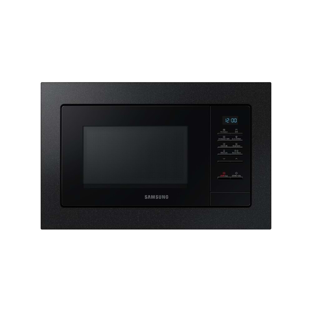 SAMSUNG ANKASTRE MİKRODALGA SİYAH 22 LT.