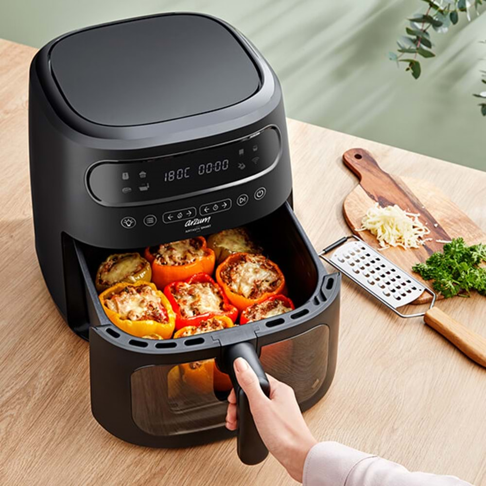 ARZUM AR 2076 AIR FRYER 7.5 LT SİYAH