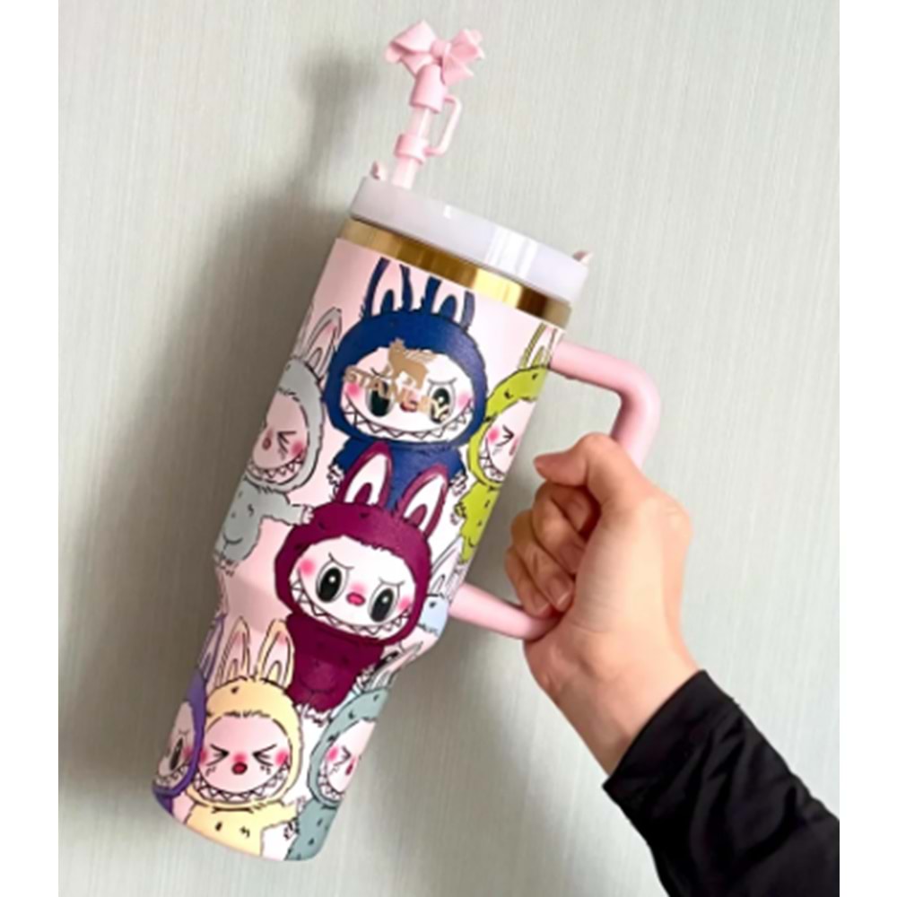 STANLEY LABUBU FLOWSTATE TUMBLER CUP