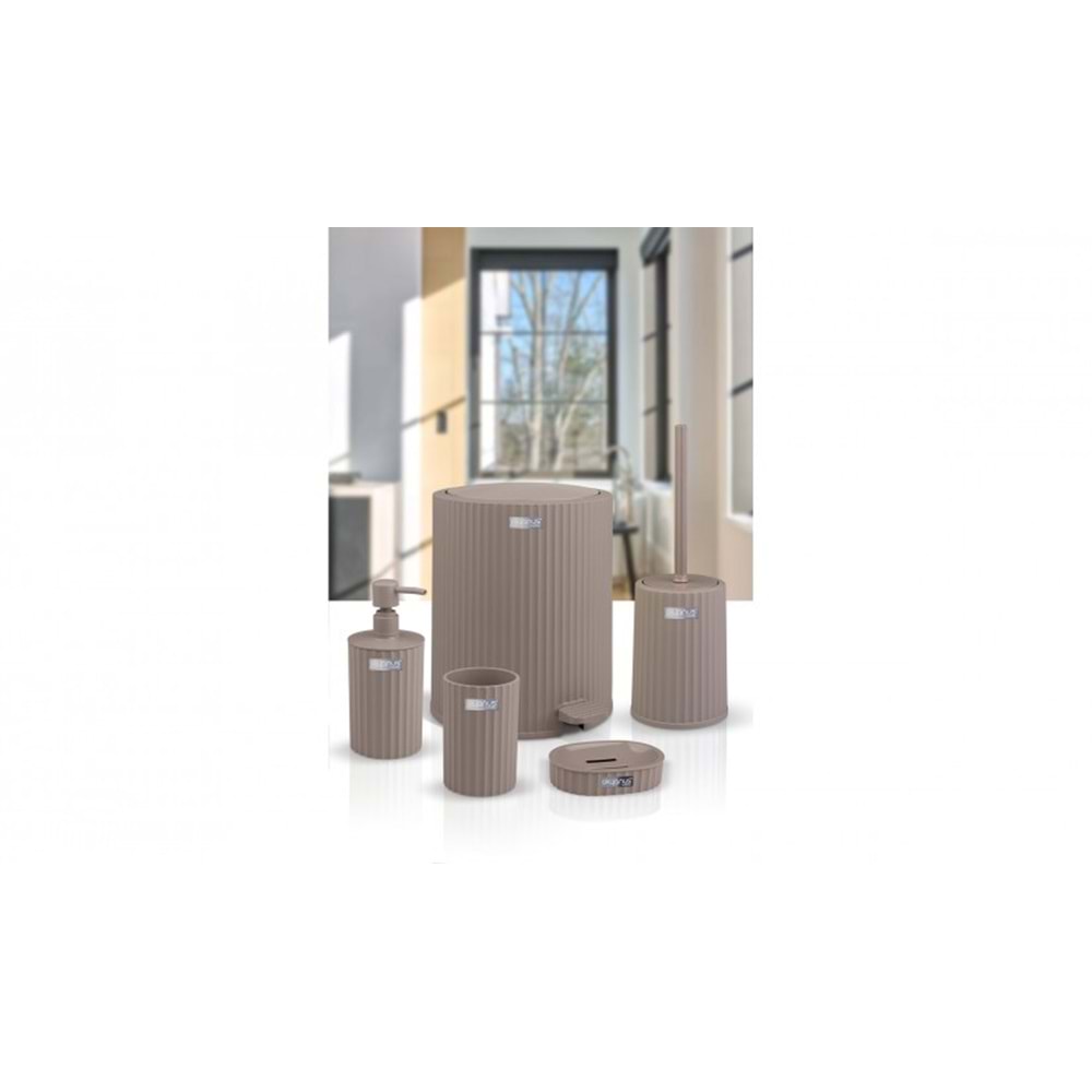 BANYO SETİ COLISEUM KAHVERENGİ