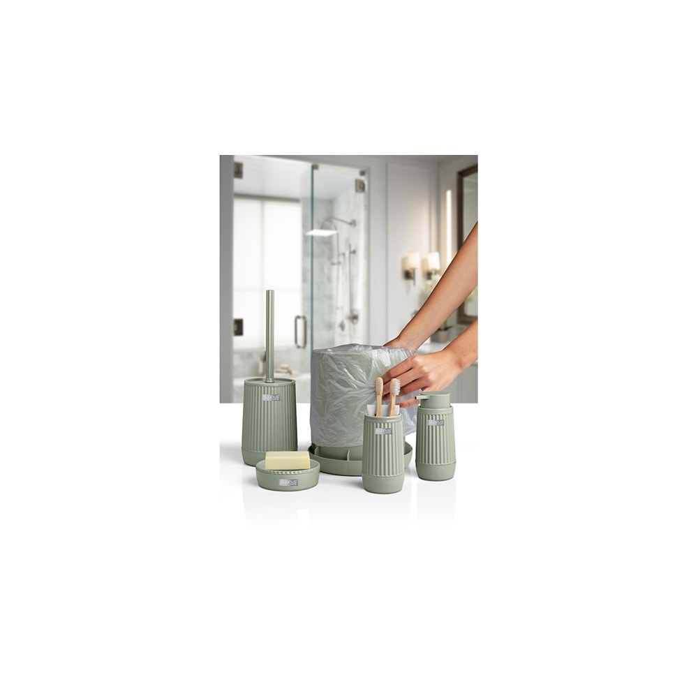 BANYO SETİ NİDA YEŞİL