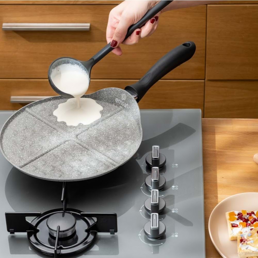 EMSAN ROSA 26 CM GRANİT WAFFLE TAVASI