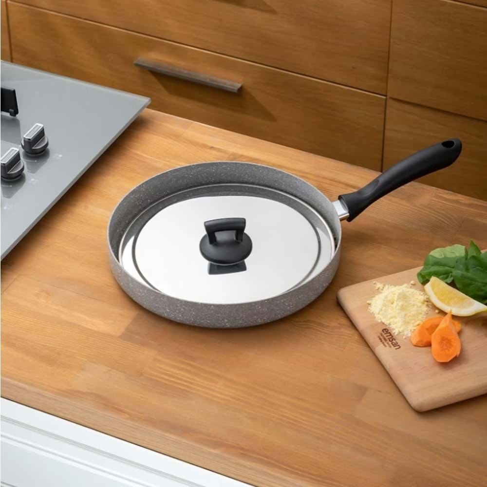 EMSAN ROSA 30 CM GRANİR BALIK TAVASI