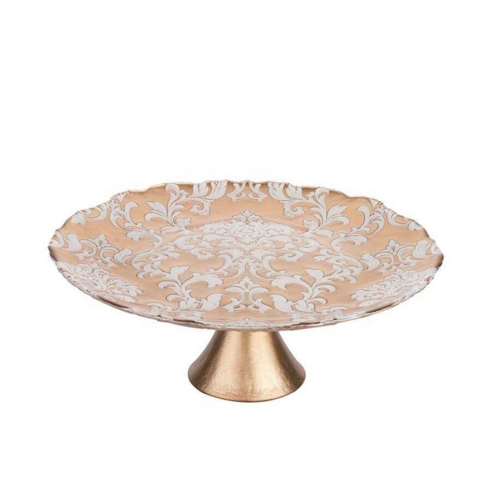 SCHAFER 32 CM PALACE AYAKLI CAM KEK TABAĞI