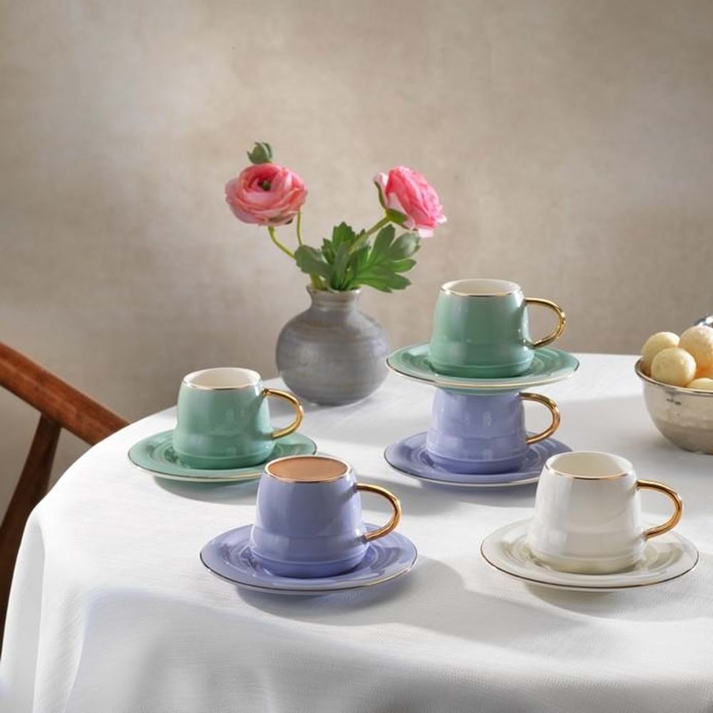 SCHAFER VOGUE 6 KİŞİLİK KAHVE SETİ