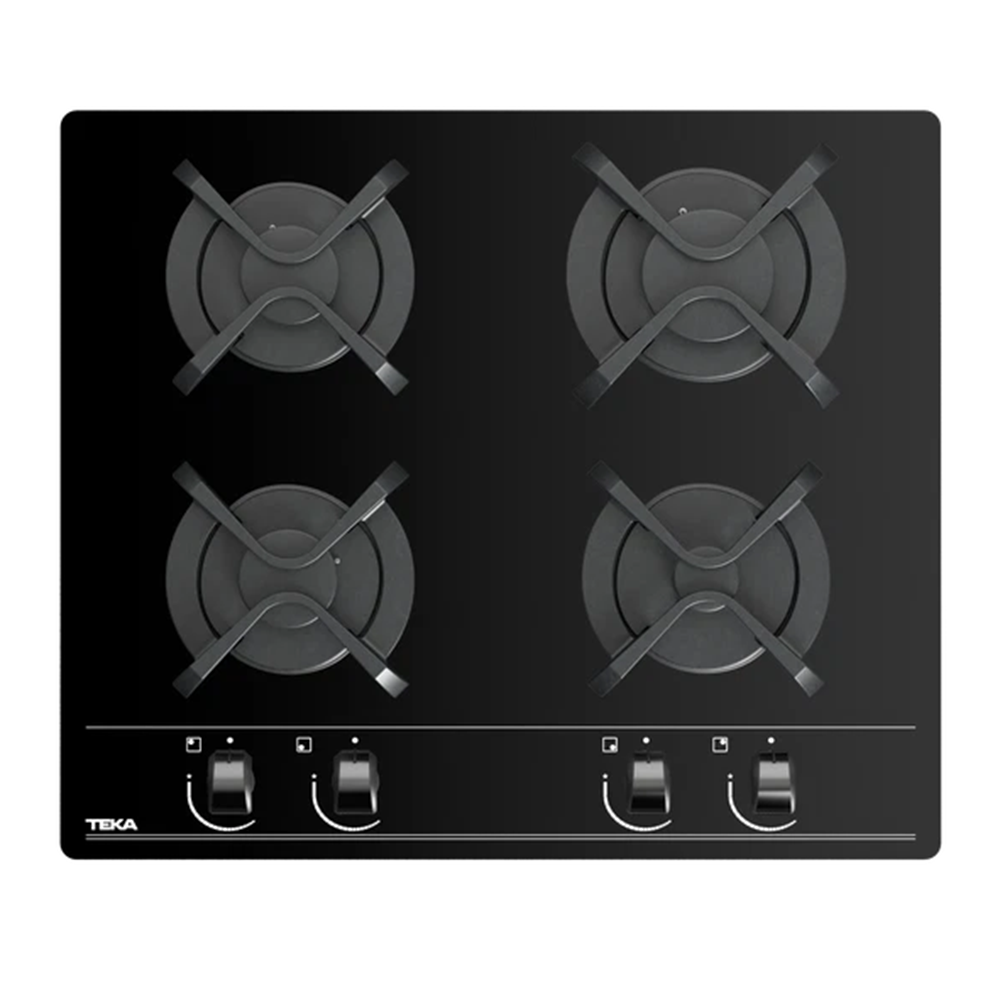 TEKA 4 GÖZLÜ GAZLI OCAK SİYAH