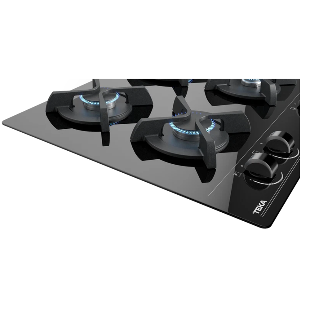 TEKA 4 GÖZLÜ GAZLI OCAK SİYAH