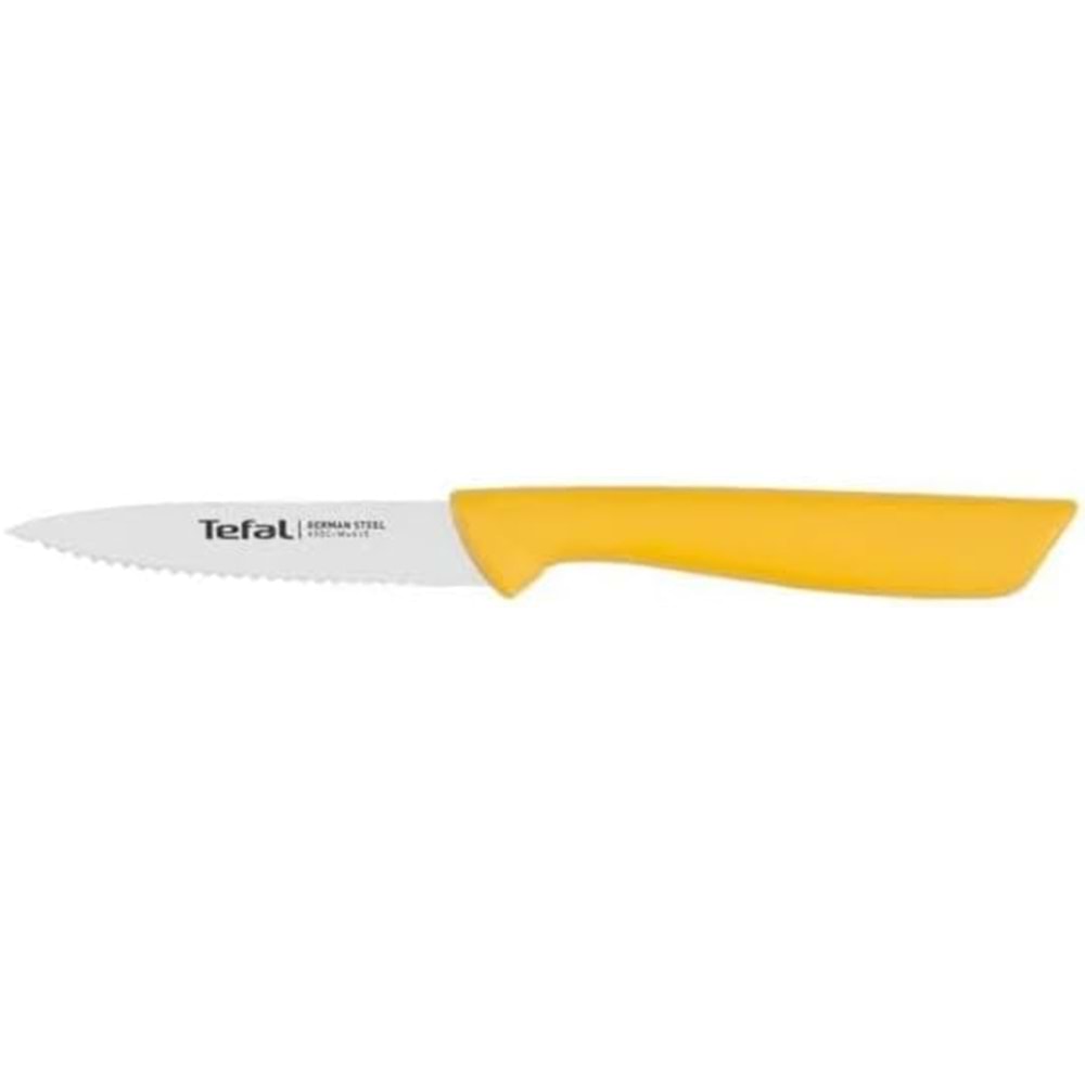TEFAL COLORFOOD TIRTIKLI SOYMA BIÇAĞI SARI 8CM