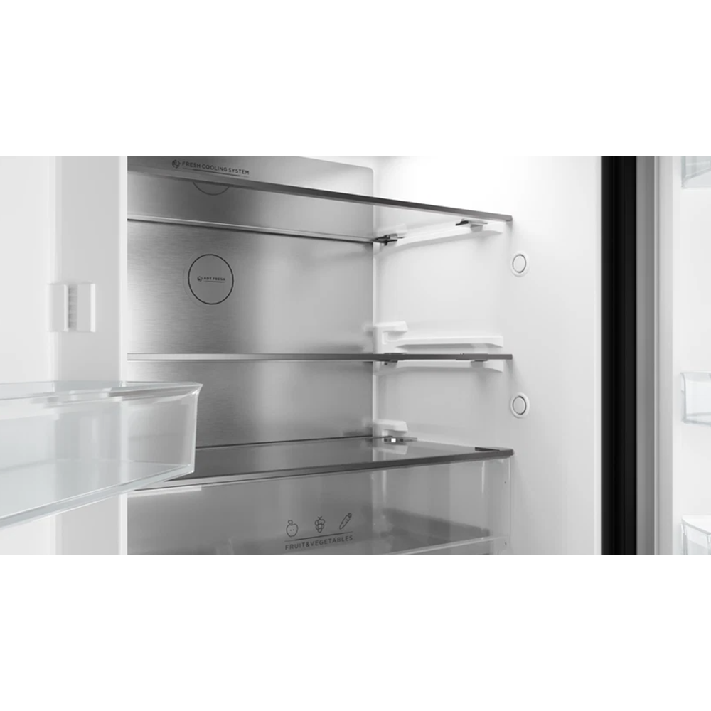 TEKA SİYAH CAM FRENCH DOOR GARDROP BUZDOLABI