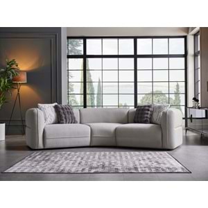 MONDI ALESSA ÜÇLÜ C KOLTUK GRİ