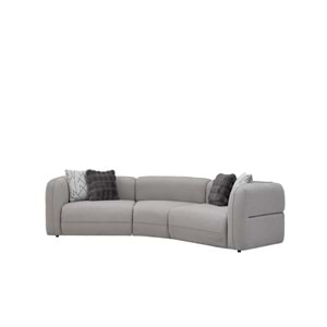 MONDI ALESSA ÜÇLÜ C KOLTUK GRİ