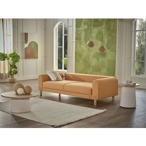 MONDI BOHEMY ÜÇLÜ KOLTUK OLMO HARDAL DÜZ