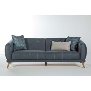 MONDI LAVIN ÜÇLÜ KOLTUK SOMON BATIK DÜZ