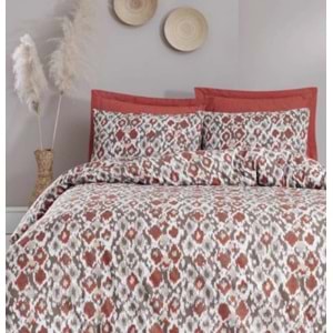 LUXART TEK KİŞİLİK NEVRESİM TAKIMI INDUS TERRACOTTA