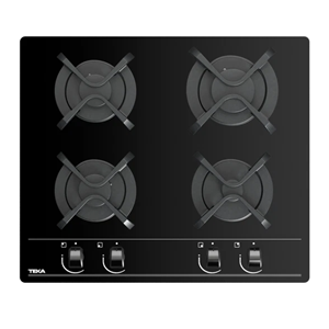 TEKA 4 GÖZLÜ GAZLI OCAK SİYAH