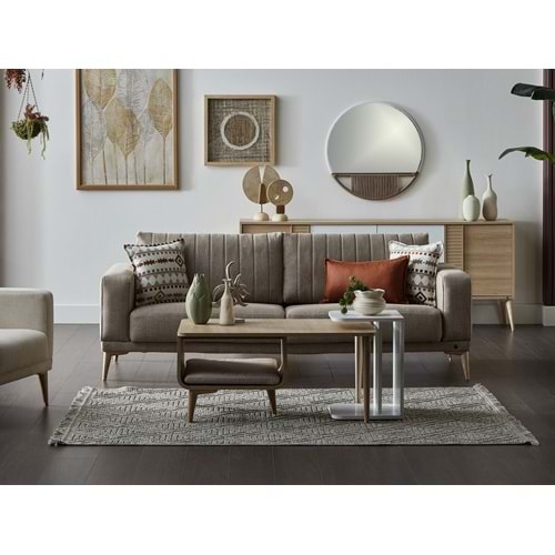 MONDI LIZBON ÜÇLÜ KOLTUK ELIZ VIZION DÜZ