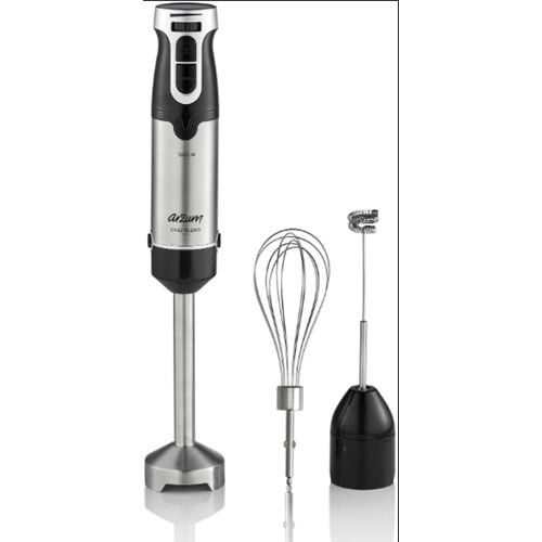 ARZUM AR 1160 CHEFBLEND EL BLENDER SETİ SİYAH