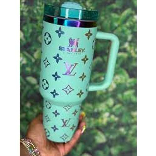 STANLEY QUENCHER LOUISE VUITTON MINT
