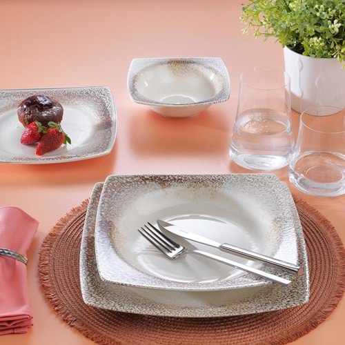 SCHAFER EARH 24 PARÇA YEMEK SETİ