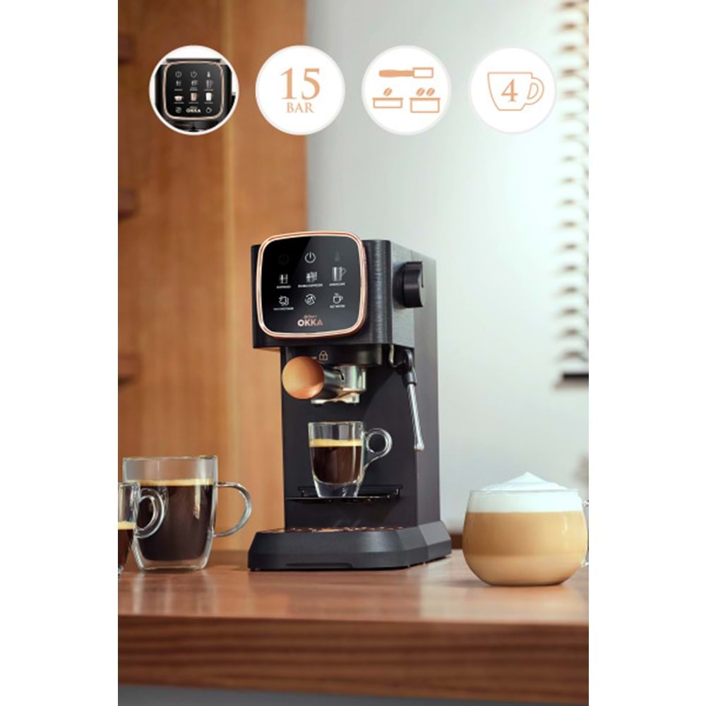 ARZUM OK0034 KROM YARI OTOMATİK EXPRESSO