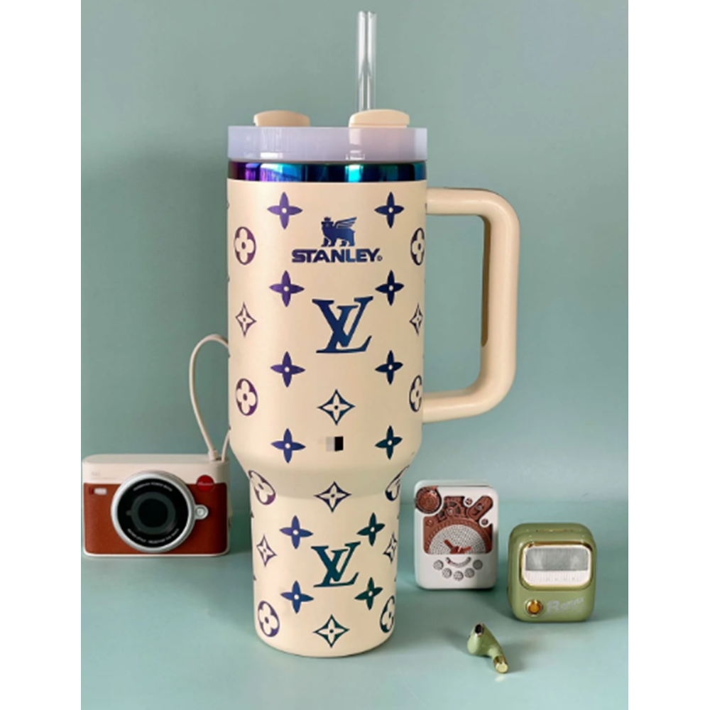 STANLEY QUENCHER LOUISE VUITTON BEYAZ