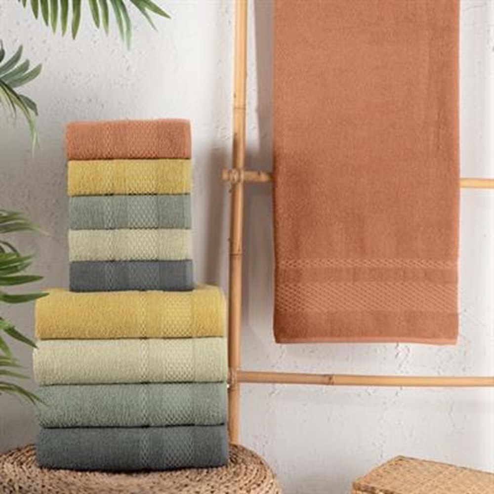 SCHAFER ARYA HAVLU 50X90 KİREMİT